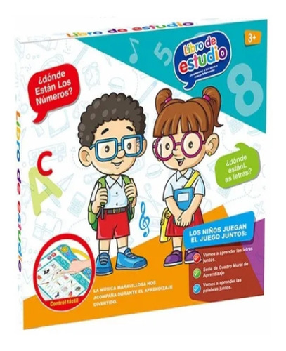 Libro Aprendizaje Interactiva Para Niños Tipo Silabario