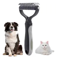 Comprar Cepillo Peine Leslanador Doble Pelo Mascotas Perros Gatos Ax