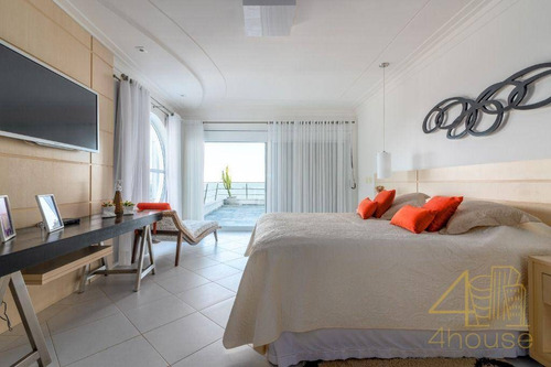 Imagem 12 de 30 de Mansão À Venda No Guarujá, Vista Para O Mar. 1411 M², Mobiliada E Decorada, Alto Padrão, 10 Suítes E Lazer Completo. Balneário Praia Do Pernambuco - Ca0599