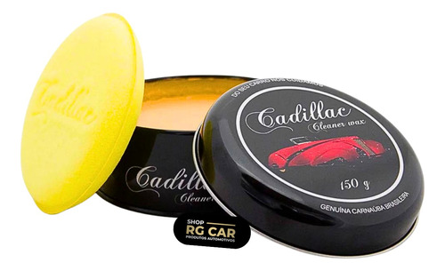 Cera De Carnauba Cleaner Wax Cadillac Brilho E Repelência