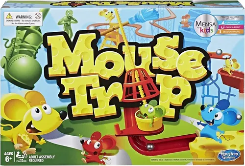 Juego De Mesa Atrapa Ratones Hasbro Gaming Cuotas sin inter s