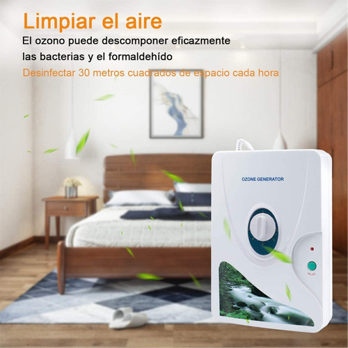 Imagen 2 de 8 de Filtro Generador De Ozono 600mg/h