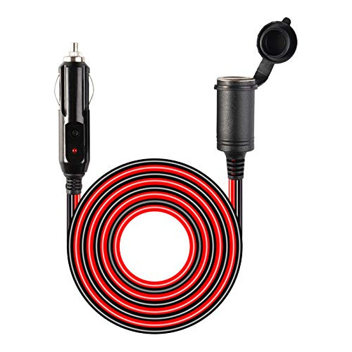 Cable De Extensión De Encendedor De   De 12v Enchufe D...