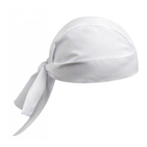 Gorro, Cofia Pirata Chef, Bandana, Antimancha, Cocina X 10 U