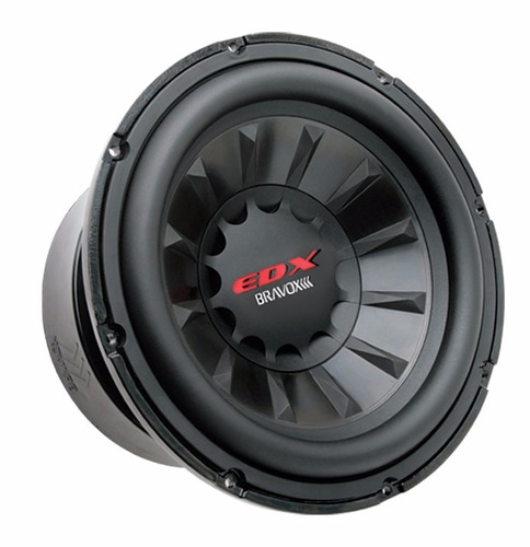 Subwoofer 12 Bravox Edx12 D4 4+4 Ohms 1500 Wrms