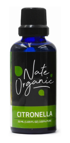 Aceite Esencial Citronela 100% Puro Nat 50 Ml Nate Organic