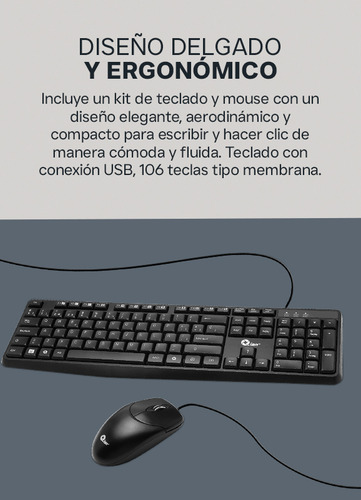 Pc Qian Intel I5 10400f 8gb 1tb Ssd 850w Teclado/mouse