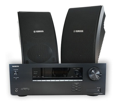 Yamaha Audio Instalación Onkyo Tx-sr393 2 Bocinas Nsaw392
