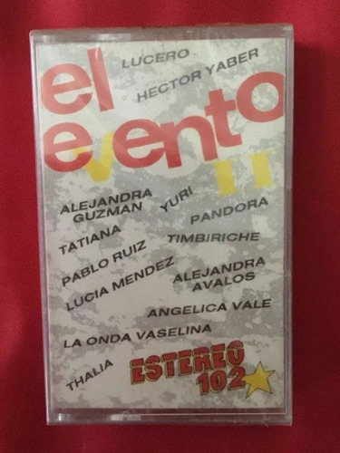 El Evento Estereo 102 Cassette/thalia,tatiana,sin Abrir Nvo.