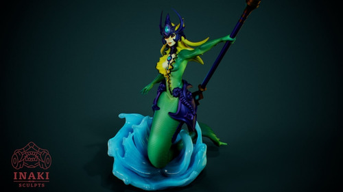 Archivo Stl Impresión 3d - League Of Legends - Nami