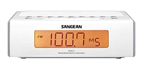 Radio Reloj Digital Sangean Rcr5 Amfm