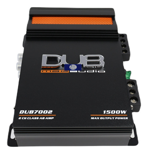 Amplificador 2 Canales Fuente D Poder Dub Dub7002 1500 Watts