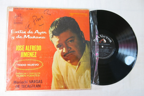 Vinyl Vinilo Lp Acetato Jose Alfredo Jimenez Exitos De Ayer 