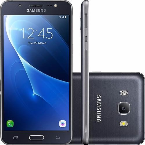 Celular Samsung Galaxy  J5 Metal Preto + Chip Tim Grátis