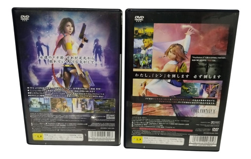 Final Fantasy X & X-2 Japonês Ff 10 E Ff 10-2 Combo (Recondicionado)