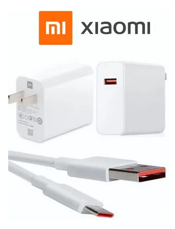 Cargador Carga Rápida USB A y C Xiaomi / De Pared / 33 W / Blanco, Accesorios Computo, Computo, Xiaomi, Todas, Categoría