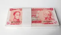 Comprar Paca De 100 Billetes Nuevos Y Consecutivos De 5 Bs 1974 D7