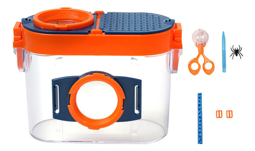 Inserte Bug Viewer Lupa Exterior Bug Catcher Naranja