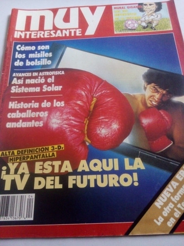Revista Muy Interesante Año 6 No. 4 Tv Del Futuro
