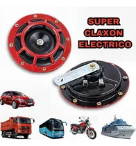 Comprar Claxon Pitos Corneta Super Sonante Rojo 12v