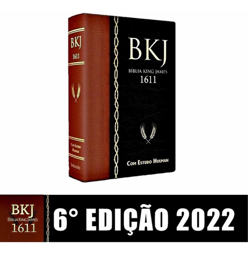 Bíblia De Estudo King James Bkj 1611 Estudos Holman 2022