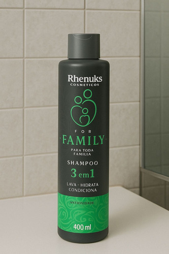 Shampoo For Family 3 Em 1 Rhenuks