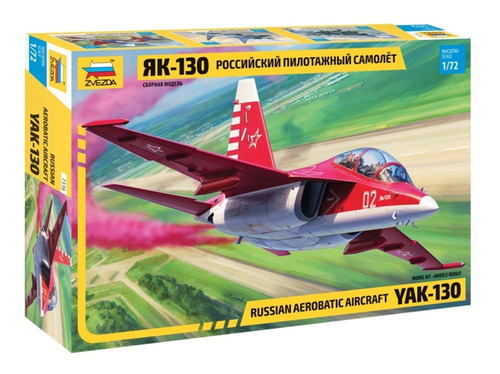 Yak - 130 Avión Acrobático Ruso By Zvezda # 7316 1/72