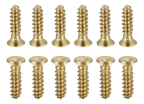 Dtgn M2.5x10 Mm (dxl) Tornillos De Madera De Phillips De Lat