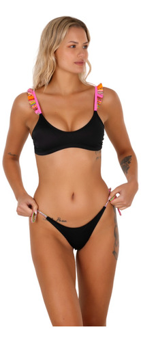 Bikini Breteles Con Volados Vedetina Innocenza 6107