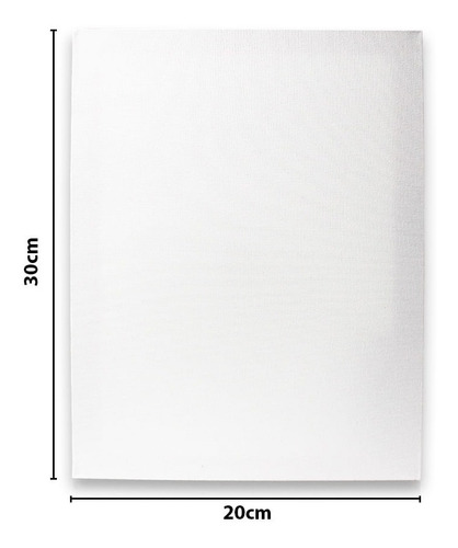 Tela 20x30 Para Pintura Painel Pronta Para Uso 100% Algodão
