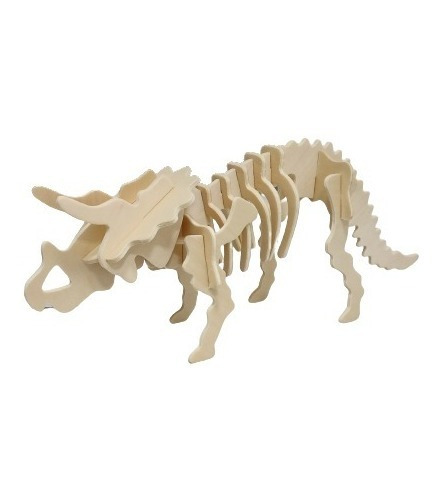 Dinosaurios Rompecabezas 3d Colecion Paleontologia 5 Modelos