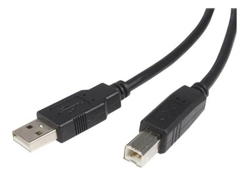 Cable Usb 5 Metros Para Impresora Hp Epson Brother Samsung Negro