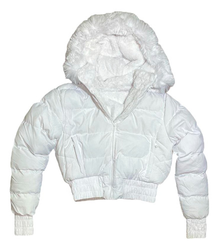 Jaqueta Casaco Feminino Puffer Bobojaco Pelucia Dupla Face