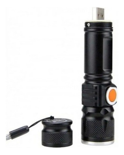 Linterna Tatica 5000 W Militar Longo Alcance Usb