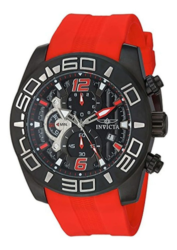 Reloj Casual Cuarzo, Color: Rojo