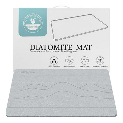 Tapete De Baño De Diatomeas Antideslizante Absorbente