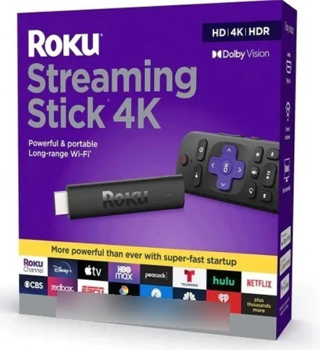 Imagen 2 de 2 de Roku Streaming Stick 4k (3820r) Smart Tv - Phone Store