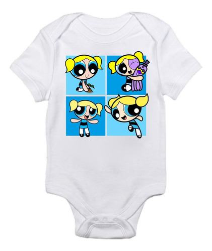 Pañalero Bebe Caricaturas Burbuja Chicas Superpoderosas Pow