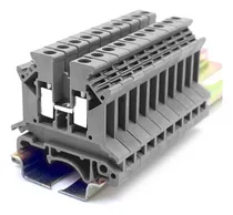 Comprar Bloque Terminal Riel Din Abrazadera Tornillo 800v 32a Awg