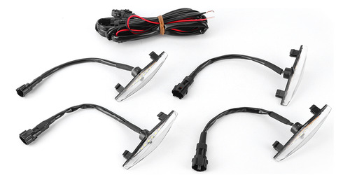 Parrilla Apta Para 4 Luces Led De Malla Frontal 4runner Pro