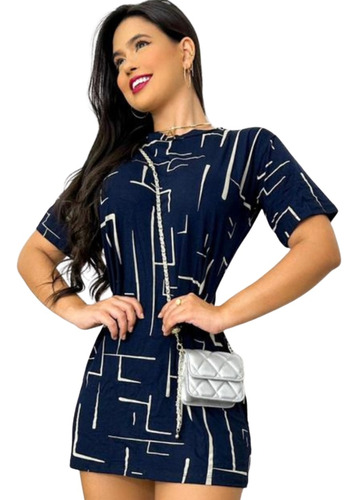 Blusão Camisão Vestido Feminino Blogueira