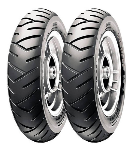 Kit Cubiertas Pirelli Sl26 3.50 10 Motomel Max 110