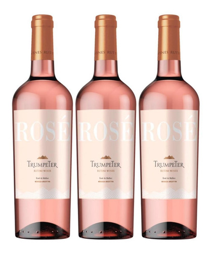 Vino Trumpeter Reserva Rose 750 Ml X3 Oferta Fullescabio