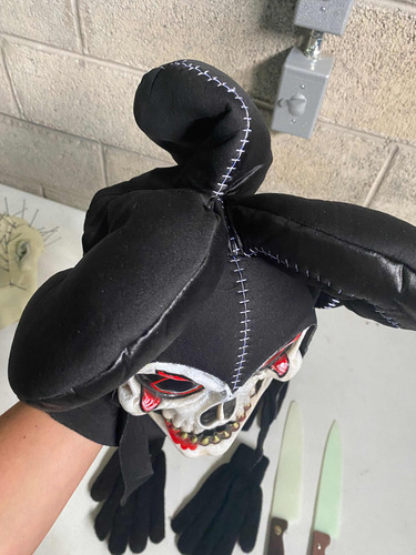 Disfraz Máscara Calavera Niño Unisex Talla Unitalla (Usado)
