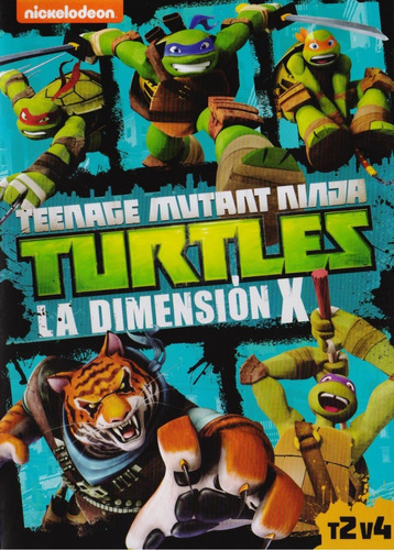 Tmnt Tortugas Ninja Temporada 2 Dos Volumen 4 Cuatro Dvd