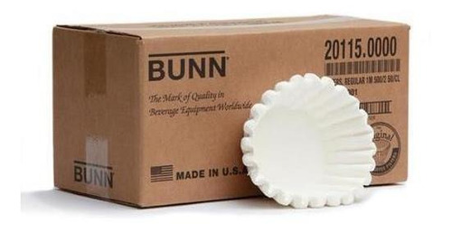 Bunn 20115.000 Filtros De Papel Cafetera 1000 Pz 