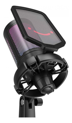 Micrófono Articulado Fifine A6t Rgb Plug Play Ampligame