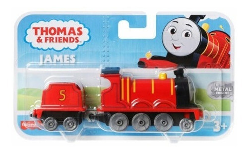 Thomas & Friends Tren James Con Vagon Push Along