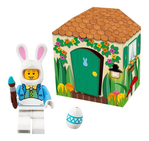 Imagen 2 de 3 de Lego 5005249 Minifigura Del Conejo De Pascua Easter Bunny