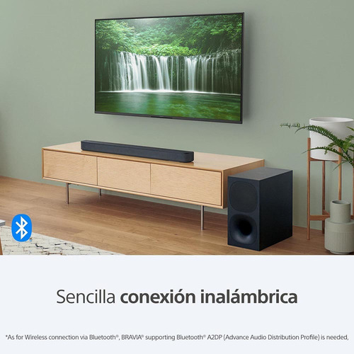 Barra De Sonido De 2.1 Canales Con Potente Subwoofer Inalámb